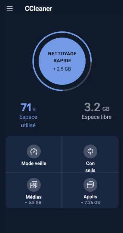 CCleaner pour Android